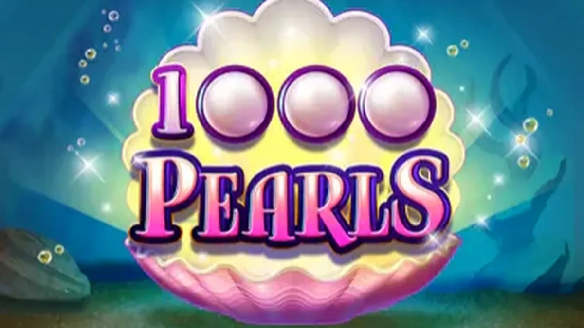 Tampilan visual mesin slot 1000 Pearls dengan tema bawah laut